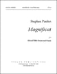 Magnificat SATB Choral Score cover